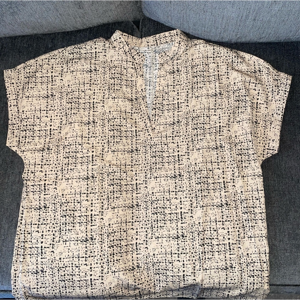 Shein work blouse